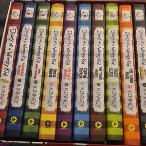 Diary of a wimpy kid books 1-10